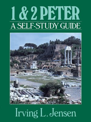 cover image of First & Second Peter- Jensen Bible Self Study Guide